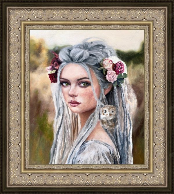 Empty frame for canvas or panel